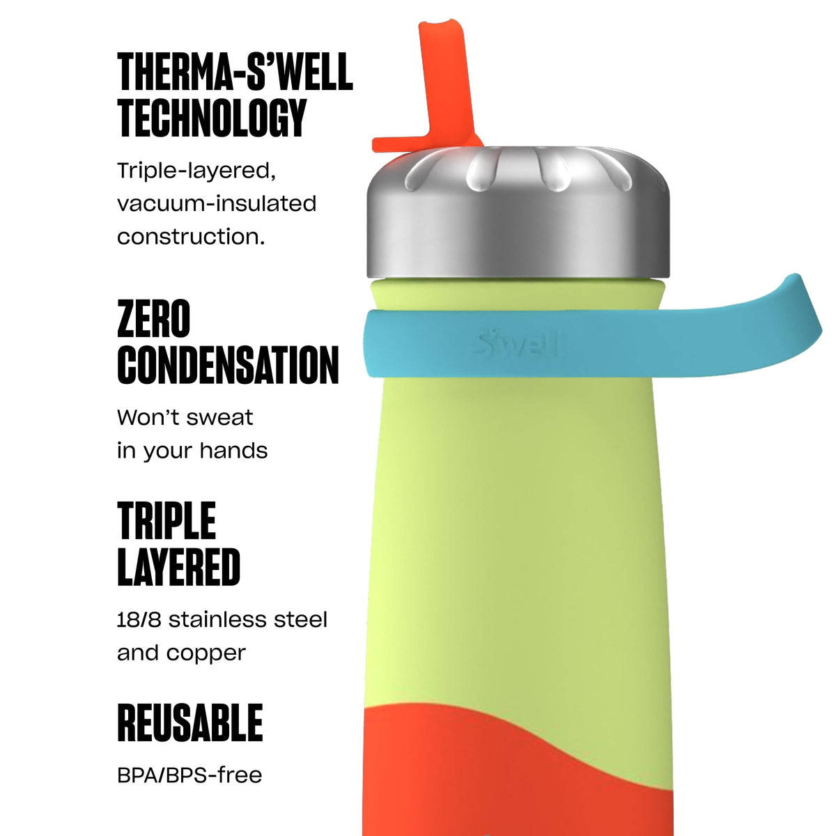 16oz Traveler Flip Straw