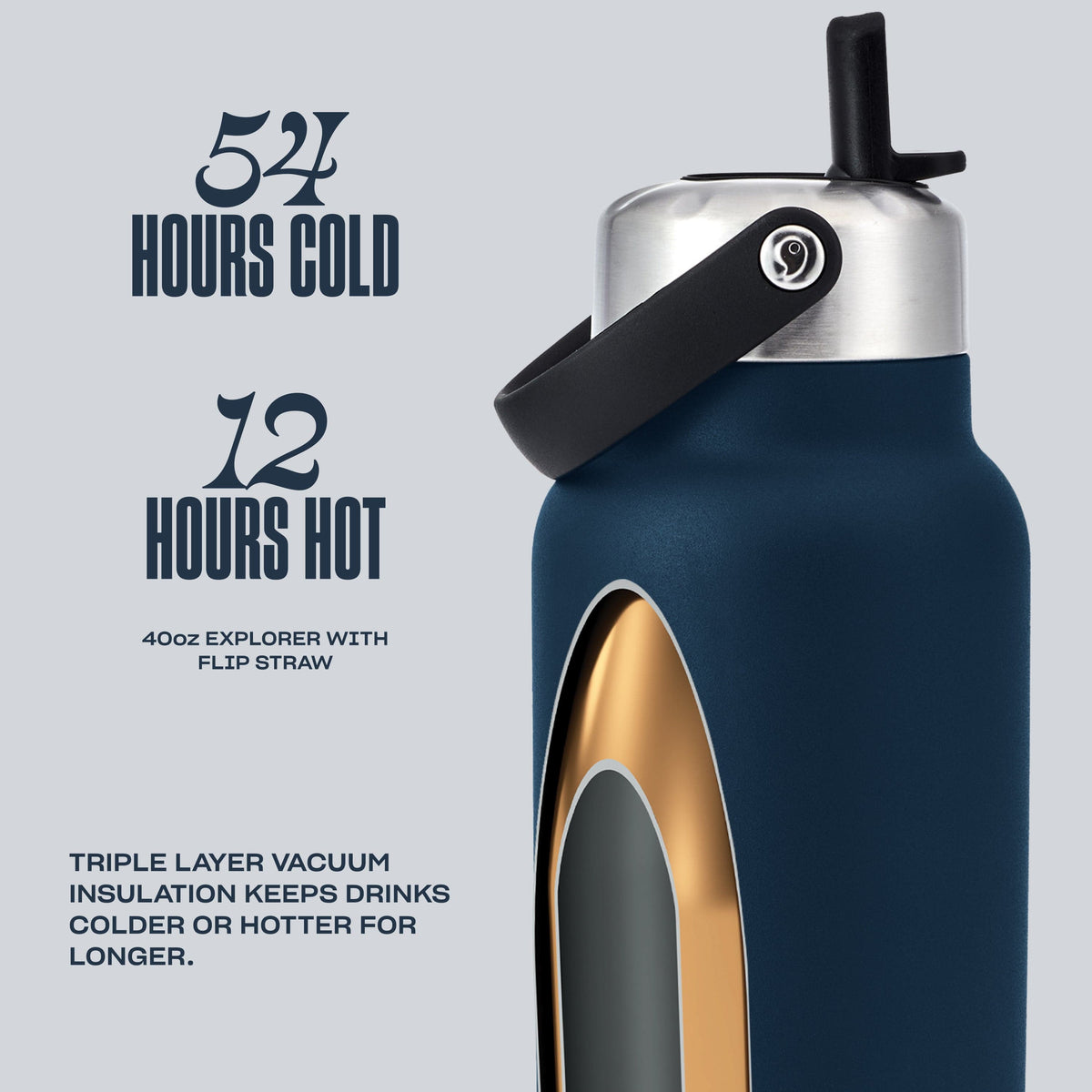 Explorer with Flip Straw Lid | 40oz